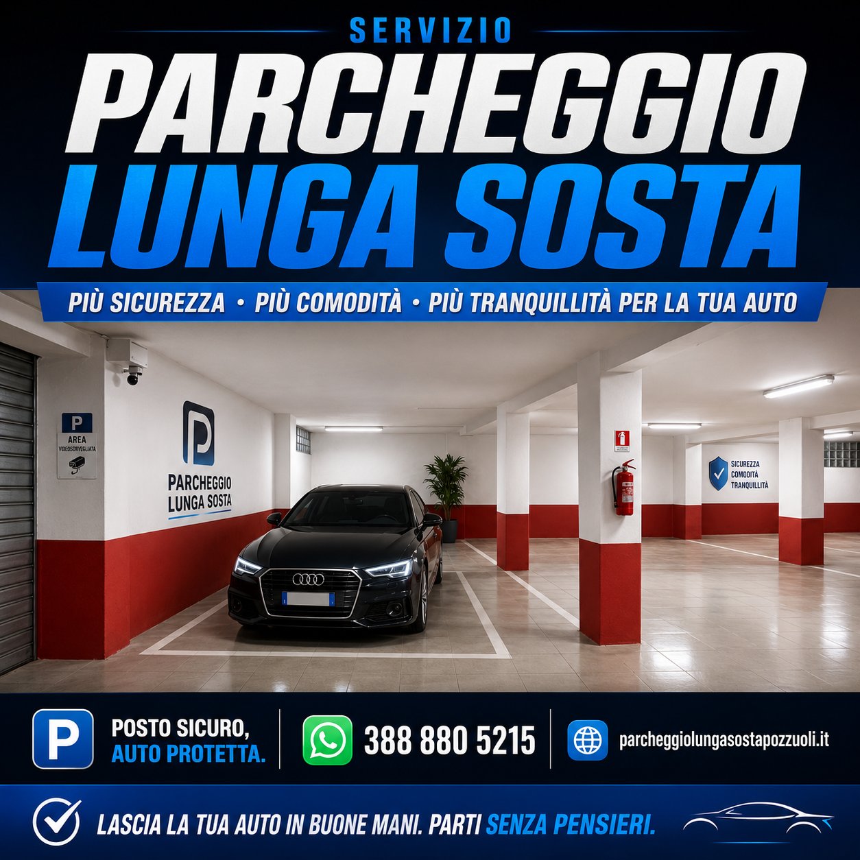 Parcheggio lunga sosta vicino al Porto di Pozzuoli